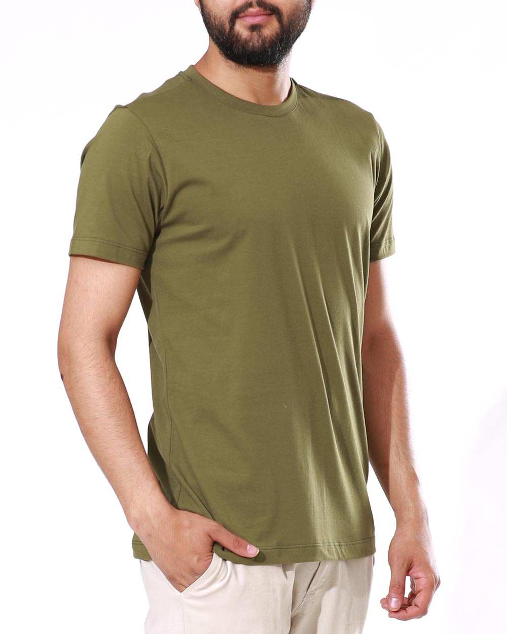 تی شرت یقه گرد آستین کوتاه مردانه