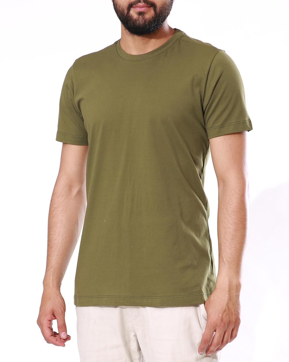 تی شرت یقه گرد آستین کوتاه مردانه