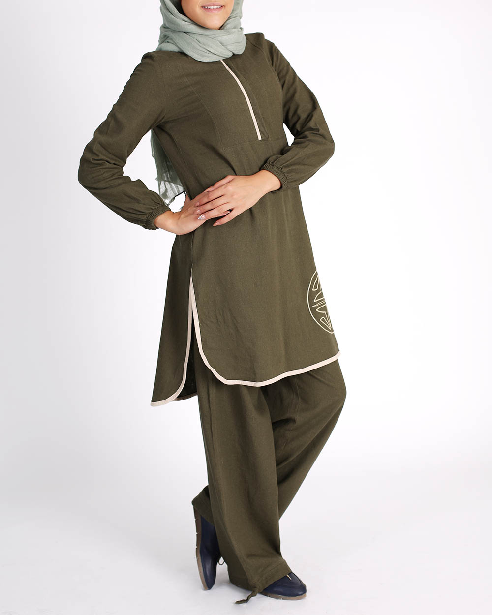 تونیک شلوار کالی