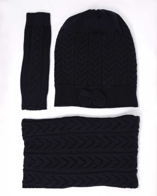 ست شال و کلاه و دستپوش