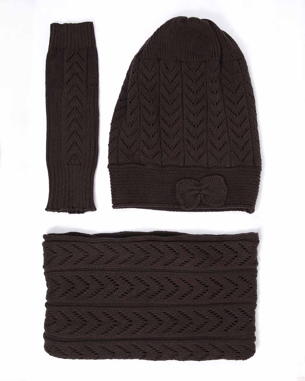 ست شال و کلاه و دستپوش