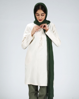 مانتو یقه بندی