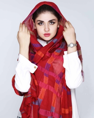 شال طرحدار ویسکوز