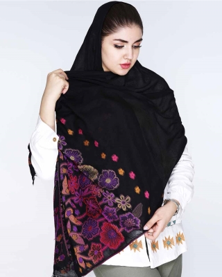 شال طرحدار ویسکوز