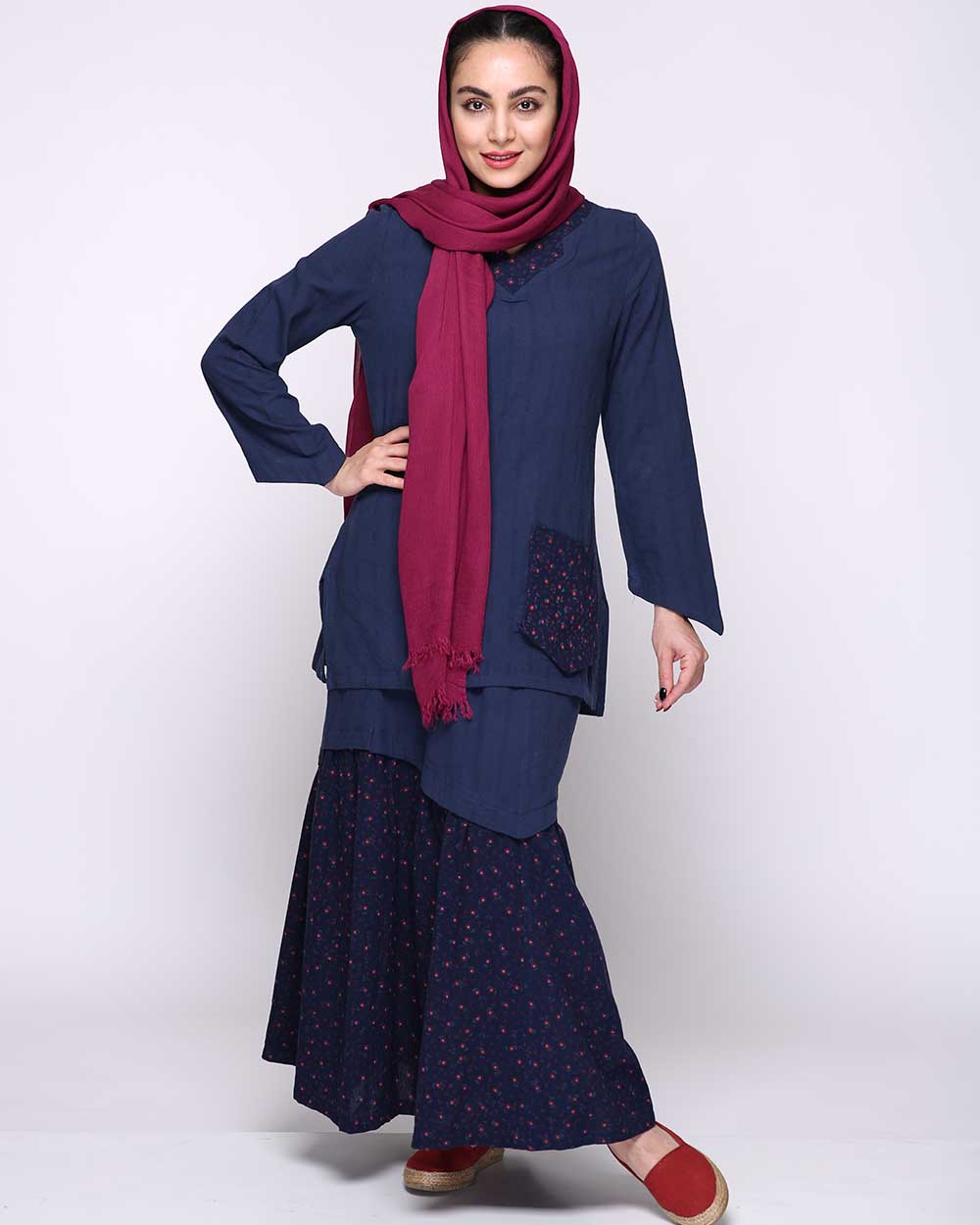 تونیک دامن نازدار