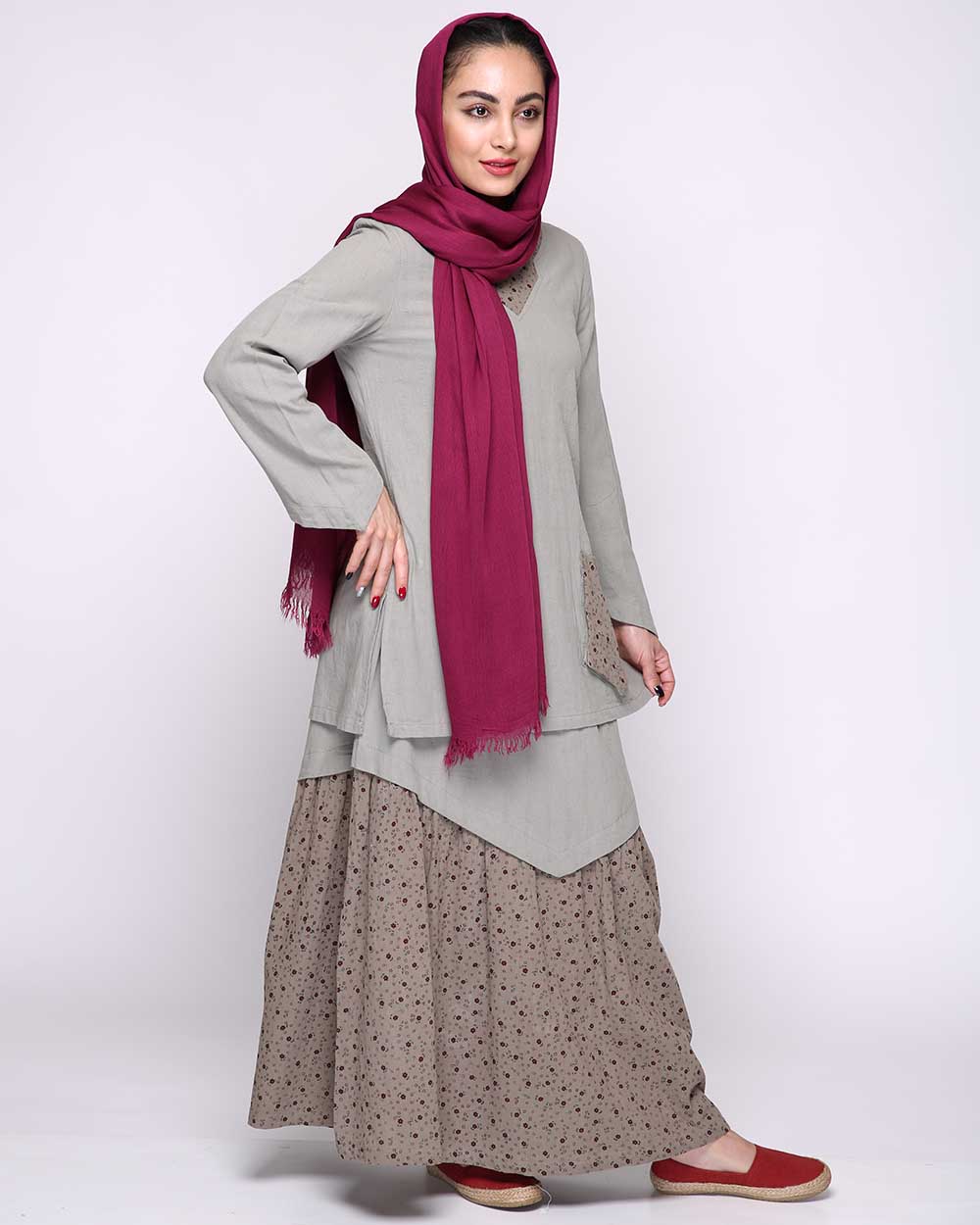 تونیک دامن نازدار