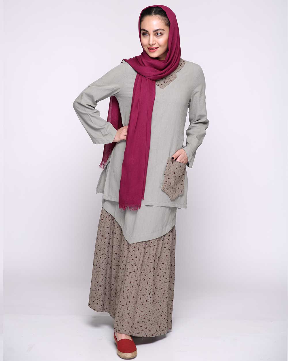 تونیک دامن نازدار