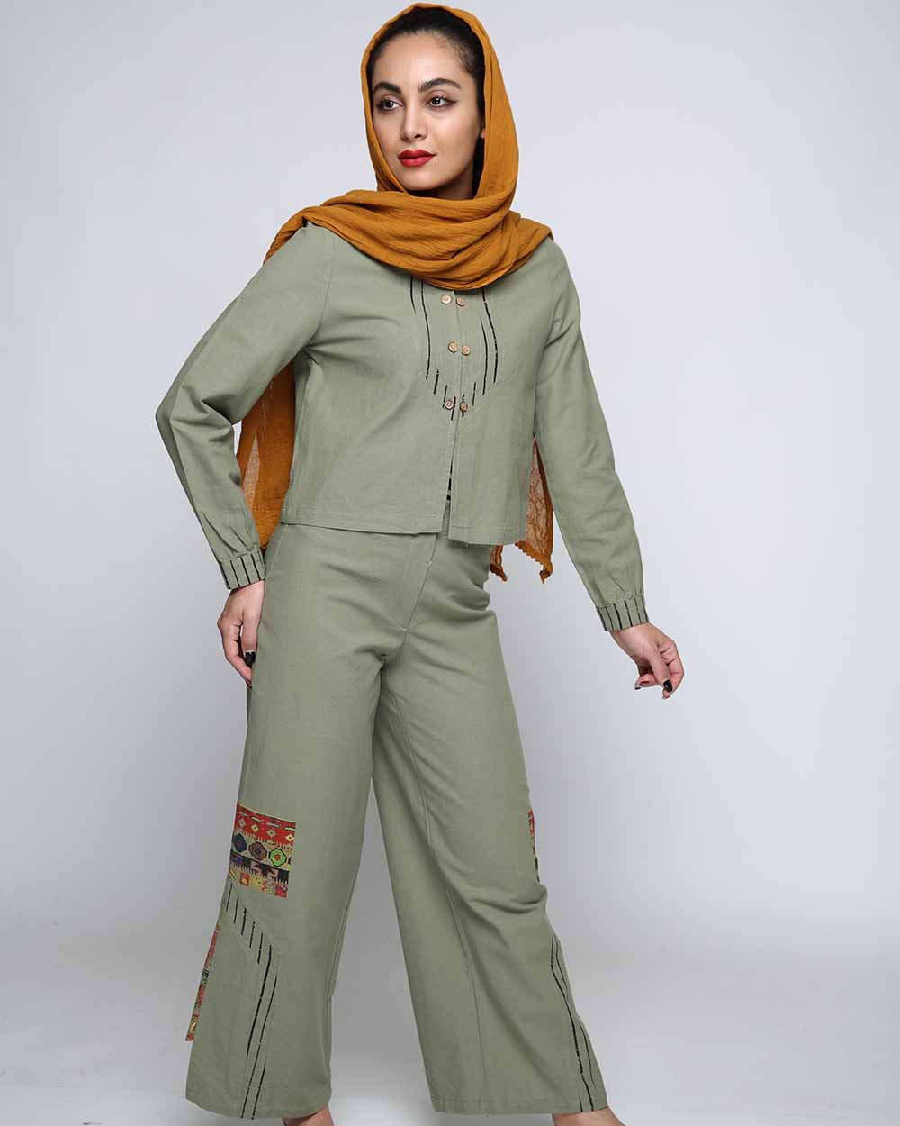 بلوز شلوار ثمین