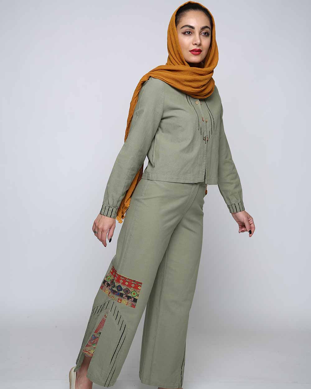 بلوز شلوار ثمین