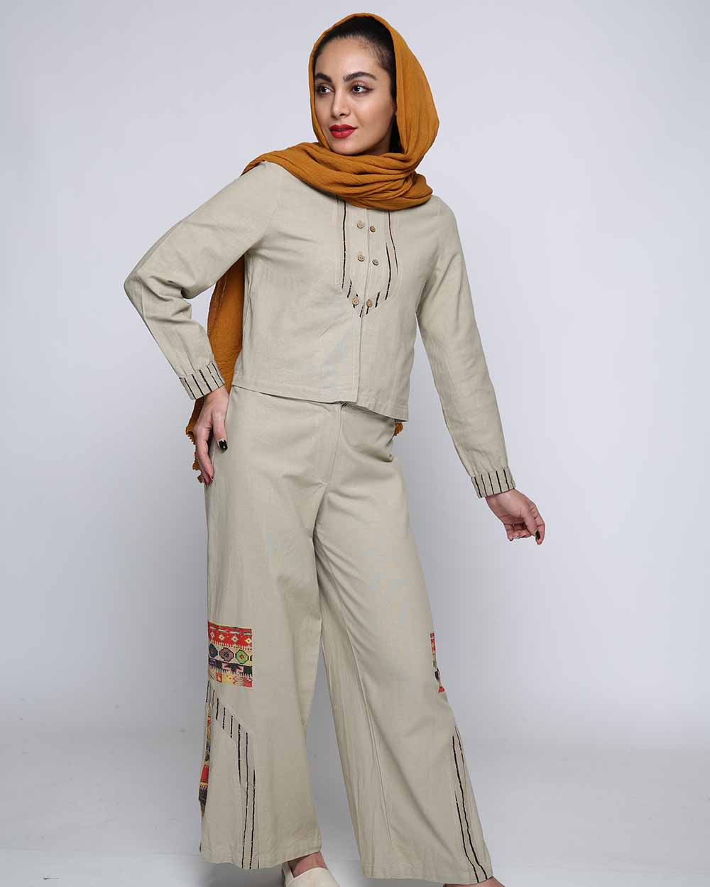 بلوز شلوار ثمین