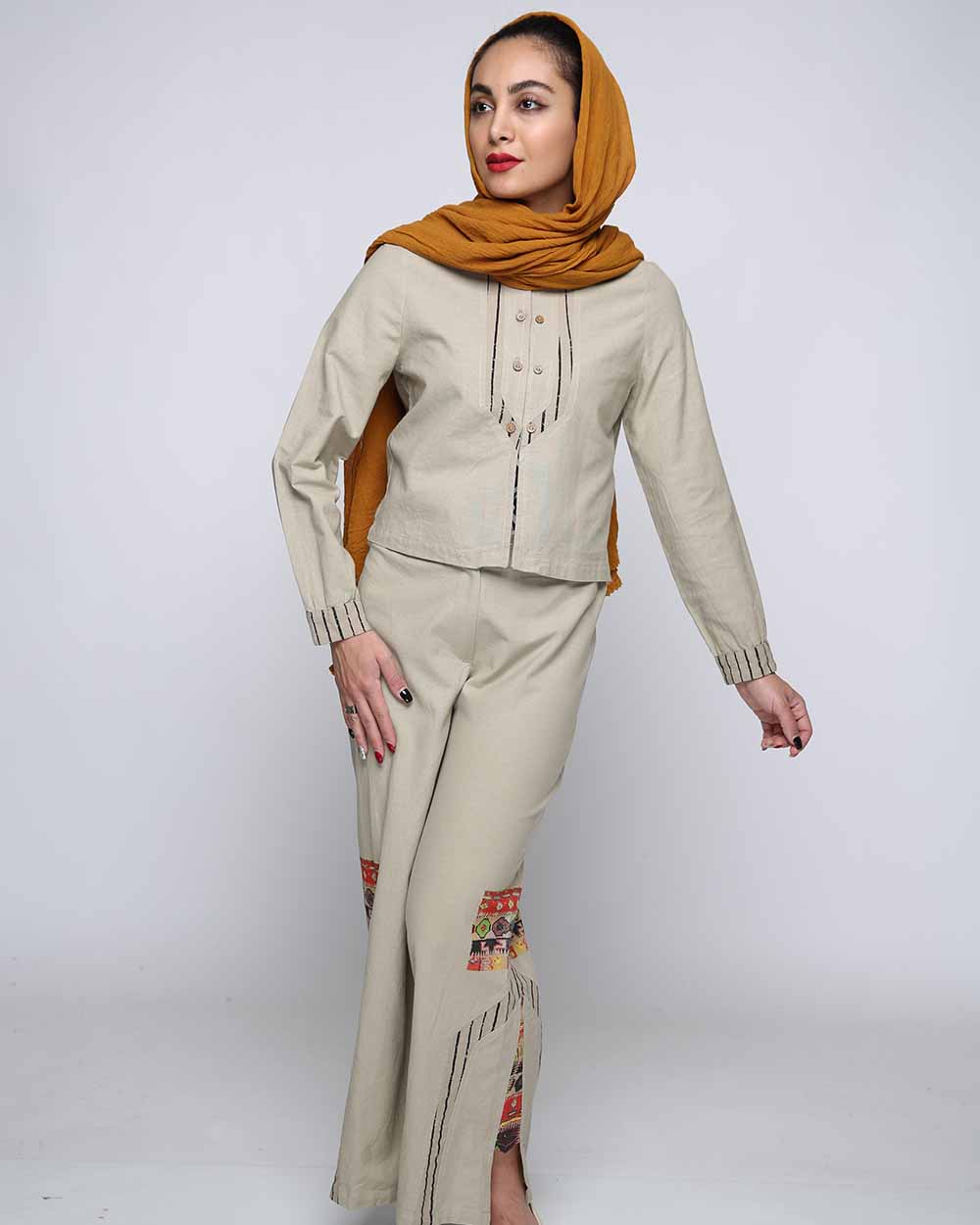 بلوز شلوار ثمین