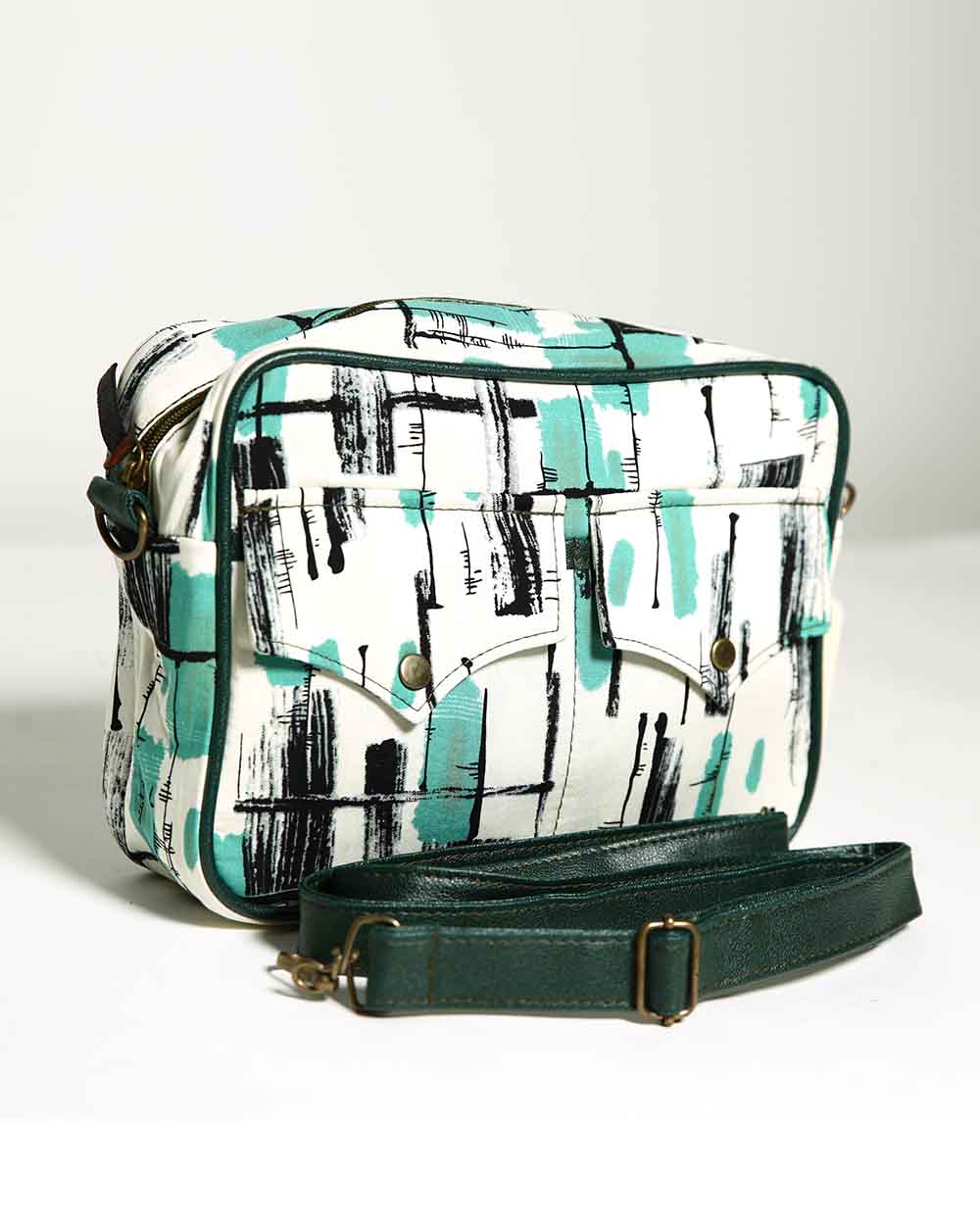 کیف دوشی دو جیب