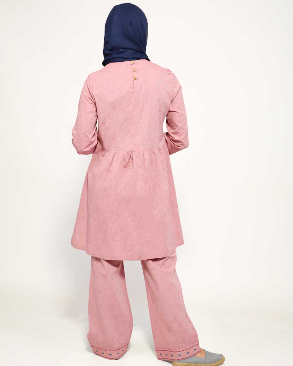 تونیک شلوار ماهگون