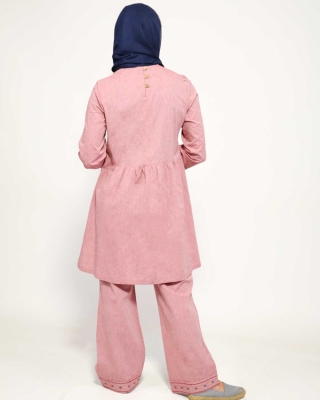 تونیک شلوار ماهگون