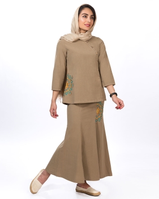 بلوز دامن ضلع