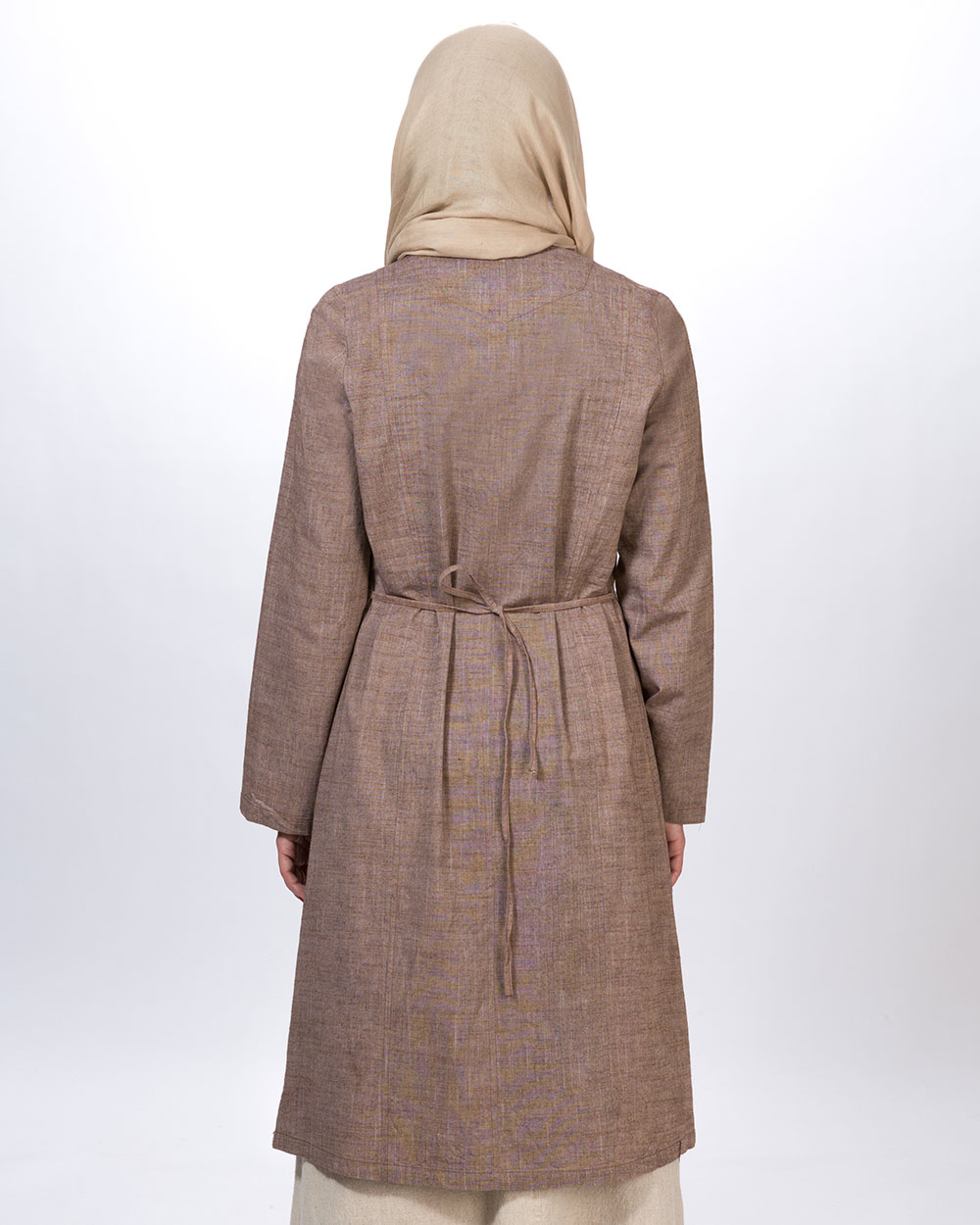 مانتو جلو چین دار