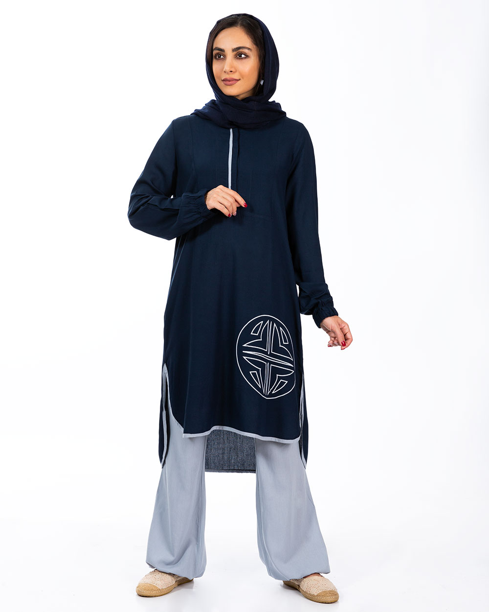 تونیک شلوار کالی