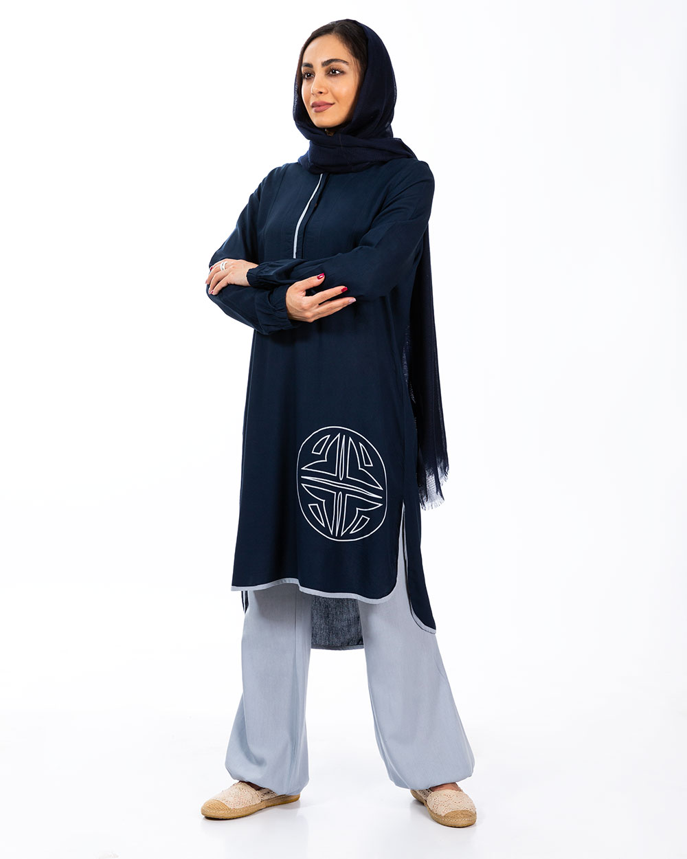 تونیک شلوار کالی