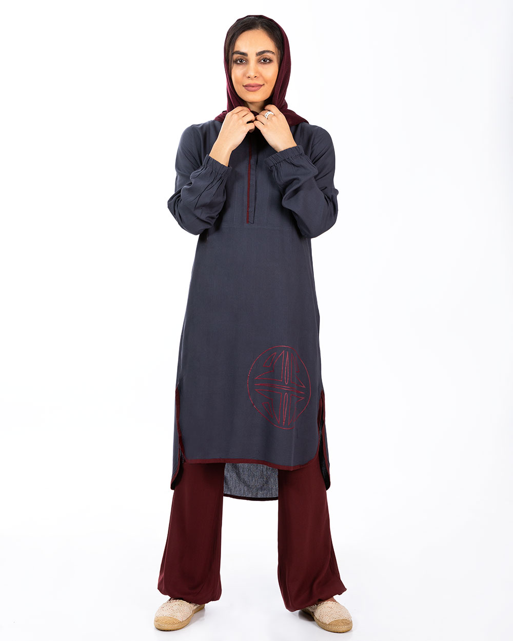 تونیک شلوار کالی