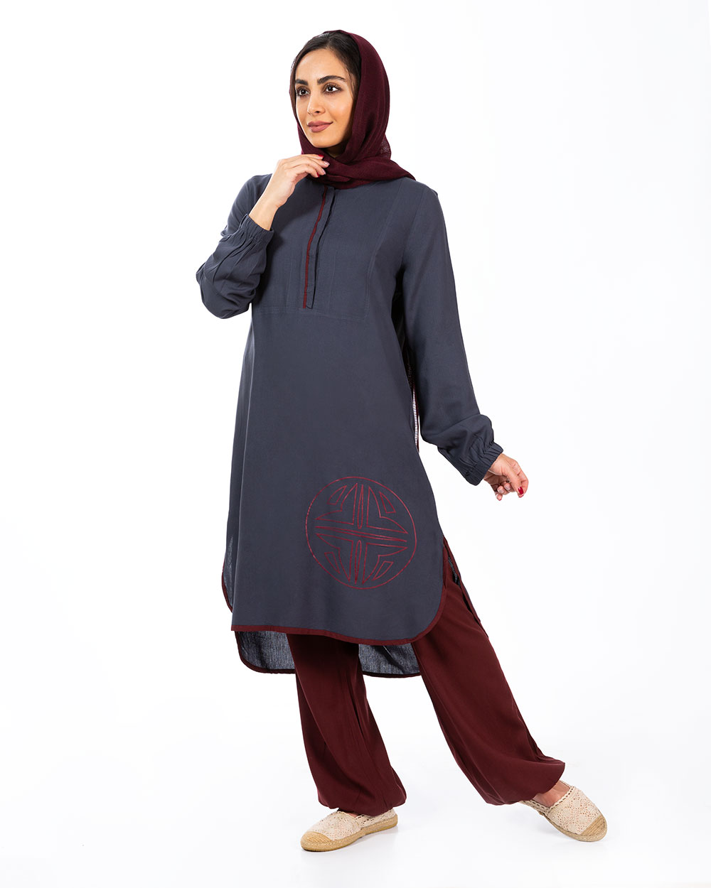 تونیک شلوار کالی