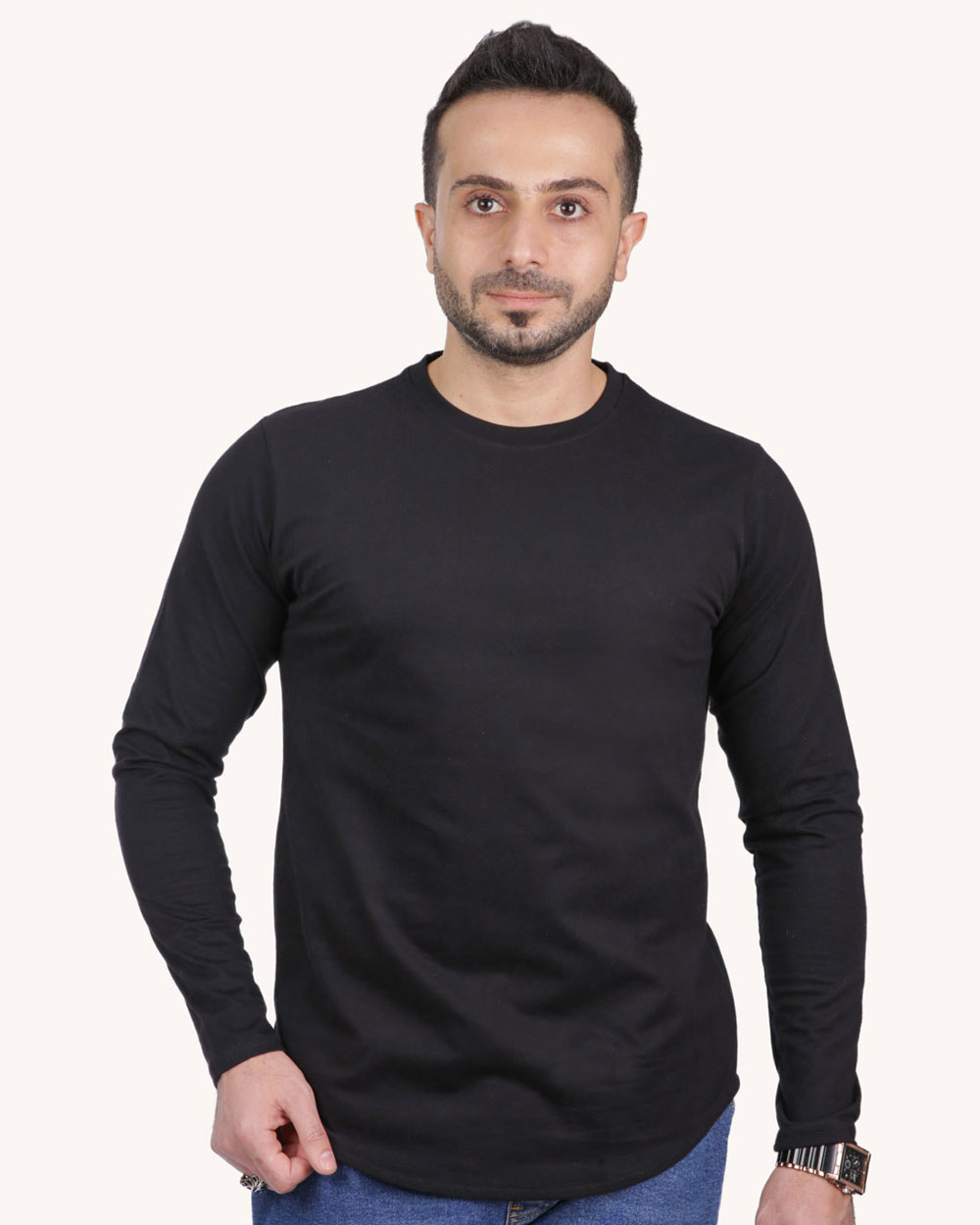 تی شرت نامجو آستین بلند