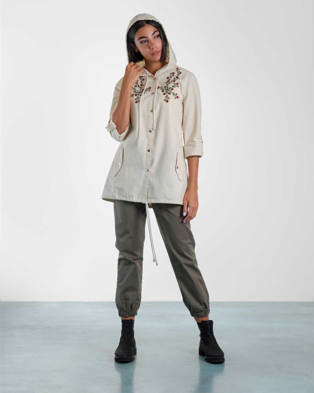 تونیک کلاهدار زلفا