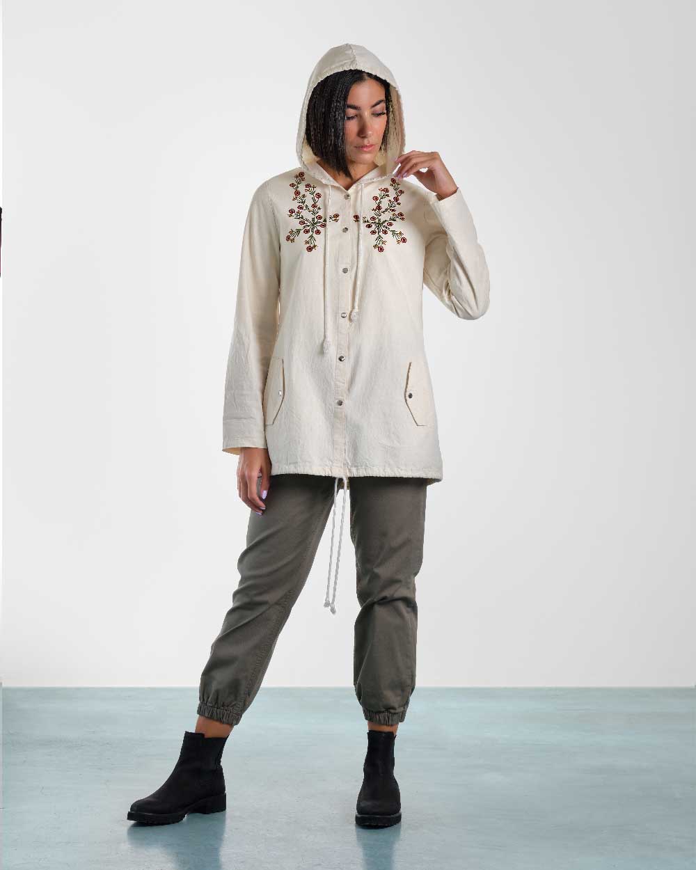 تونیک کلاهدار زلفا