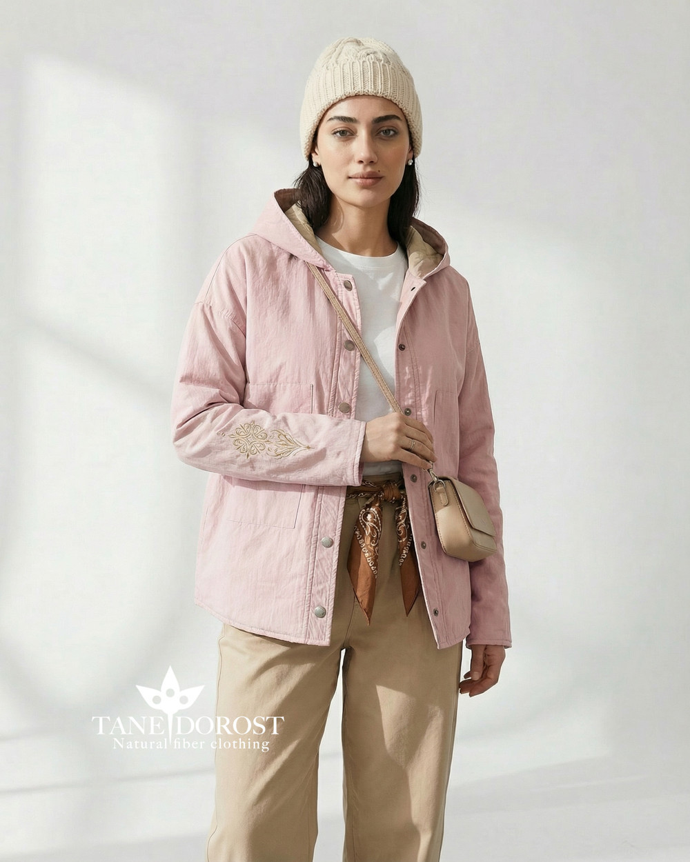 کاپشن گل سپید