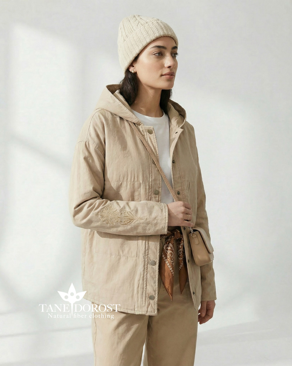 کاپشن گل سپید