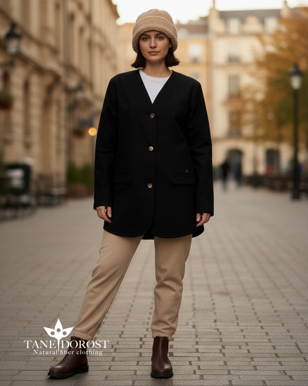 کت خش خش برگها