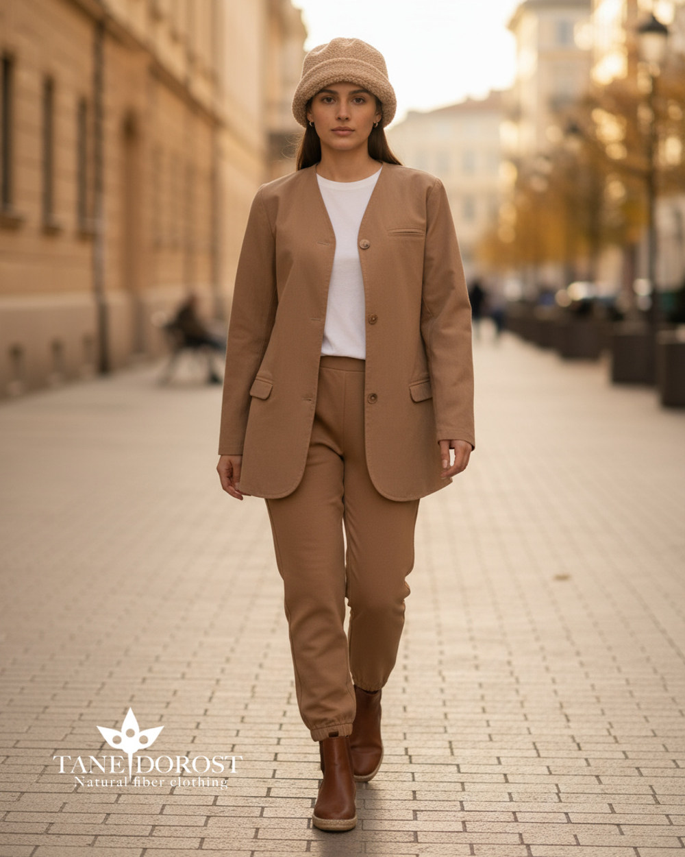 کت خش خش برگها