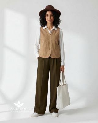 جلیقه چشمان خاکستری