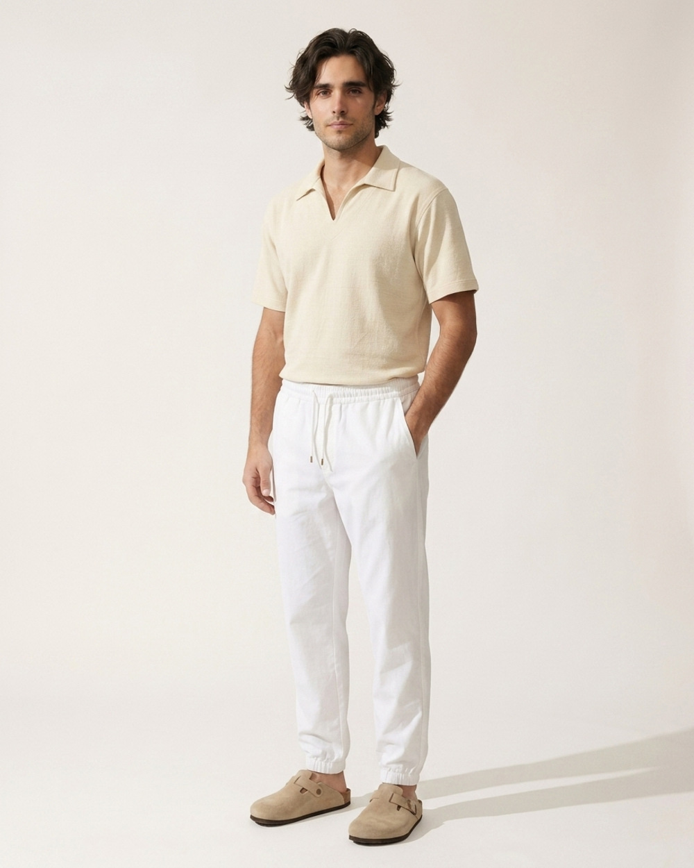 شلوار تافته رنگی
