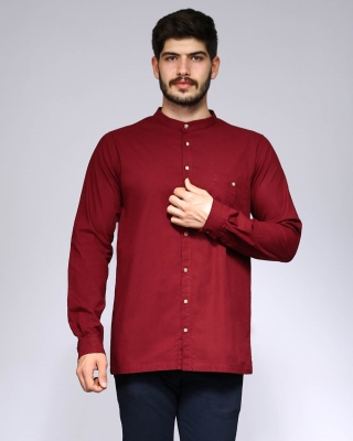 پیراهن فرنگی لینن