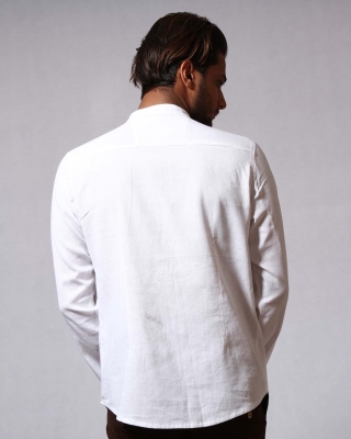 پیراهن فرنگی لینن