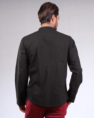 پیراهن فرنگی لینن